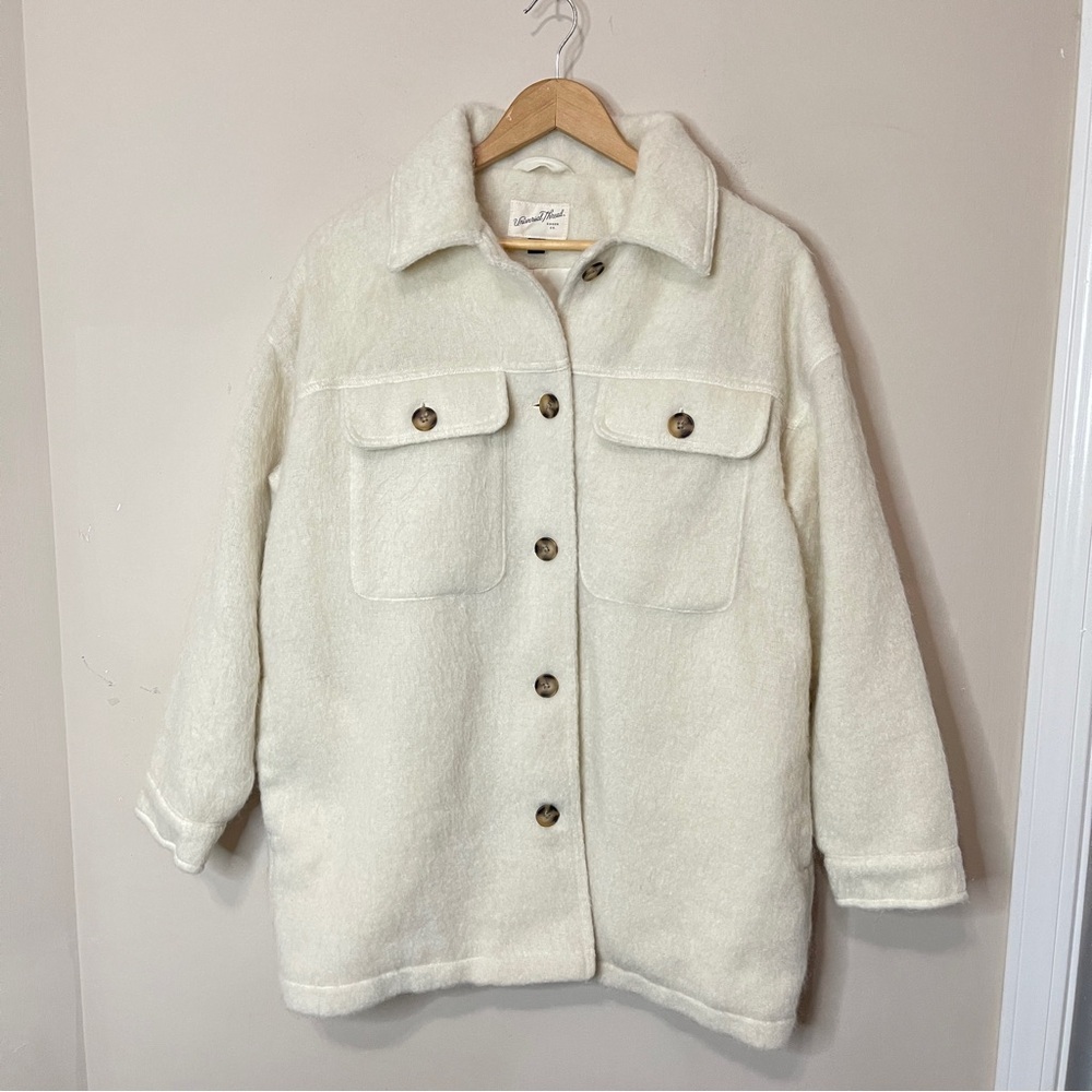 UNIVERSAL THREAD Brushed Oversized Wool Blend Sha… - image 2